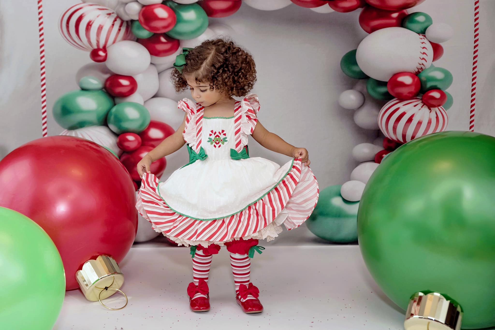 Kate Arche de Ballons Noël Anniveraire Toile de fond conçue par Abbas Studio - Kate Backdrop FR