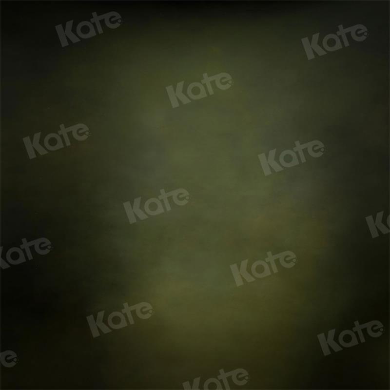 Kate Abstrait Vert Olive Sombre Portrait Toile de fond pour la photographie