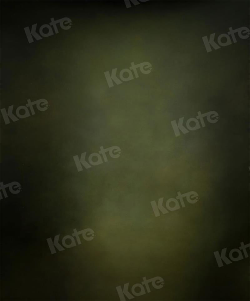 Kate Abstrait Vert Olive Sombre Portrait Toile de fond pour la photographie