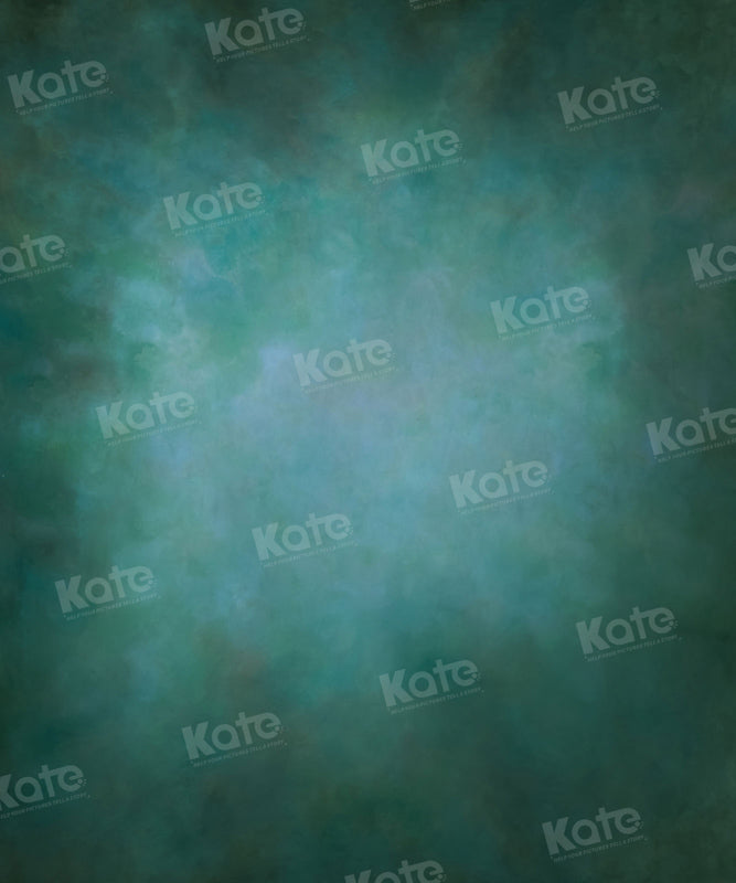 Kate Abstrait Vert Bleu Toile de fond pour la photographie - Kate Backdrop FR