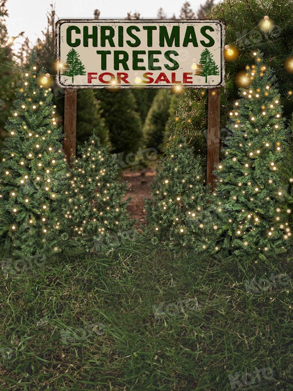 Kate Sapin de Noël Vendre arbres Toile de fond pour la photographie - Kate Backdrop FR