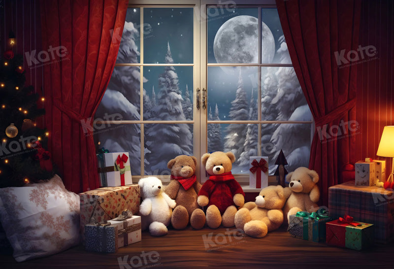 Kate Ours en peluche Cadeaux Rideau Toile de fond pour la photographie - Kate Backdrop FR