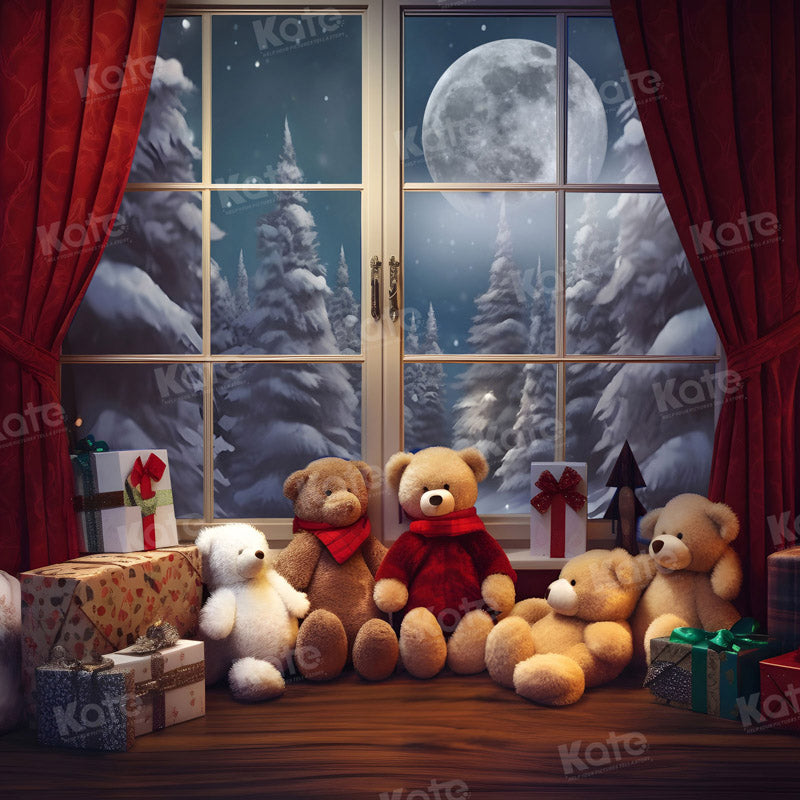 Kate Ours en peluche Cadeaux Rideau Toile de fond pour la photographie - Kate Backdrop FR