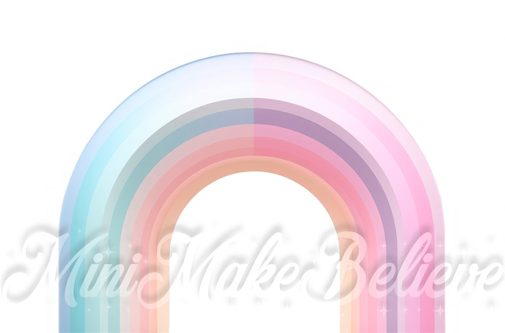 Kate Arc-en-ciel Arche 3D Anniversaire Toile de fond conçue par Mini MakeBelieve - Kate Backdrop FR