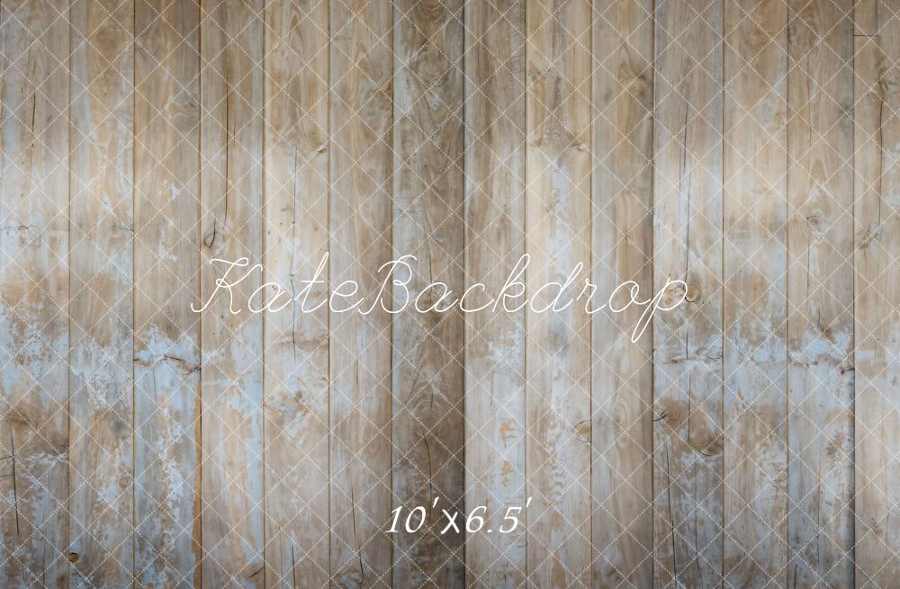 Kate Gris clair Vieux Plancher en bois Sol Toile de fond conçue par Kate Image - Kate Backdrop FR