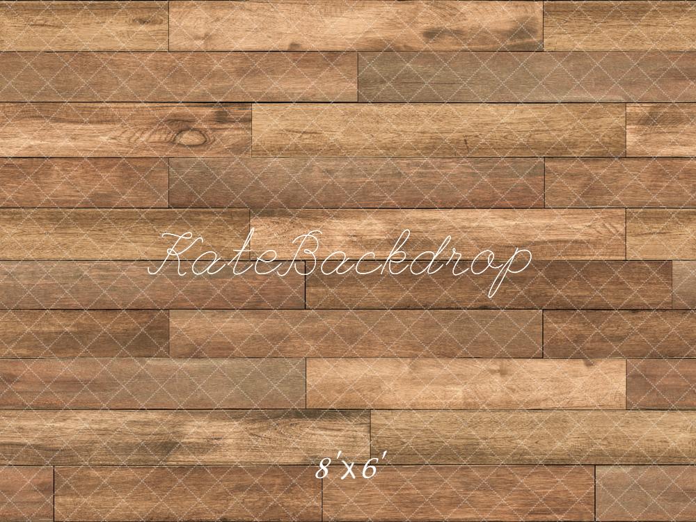 Kate Brun Parquet Sol en bois Toile de fond conçue par Kate Image - Kate Backdrop FR