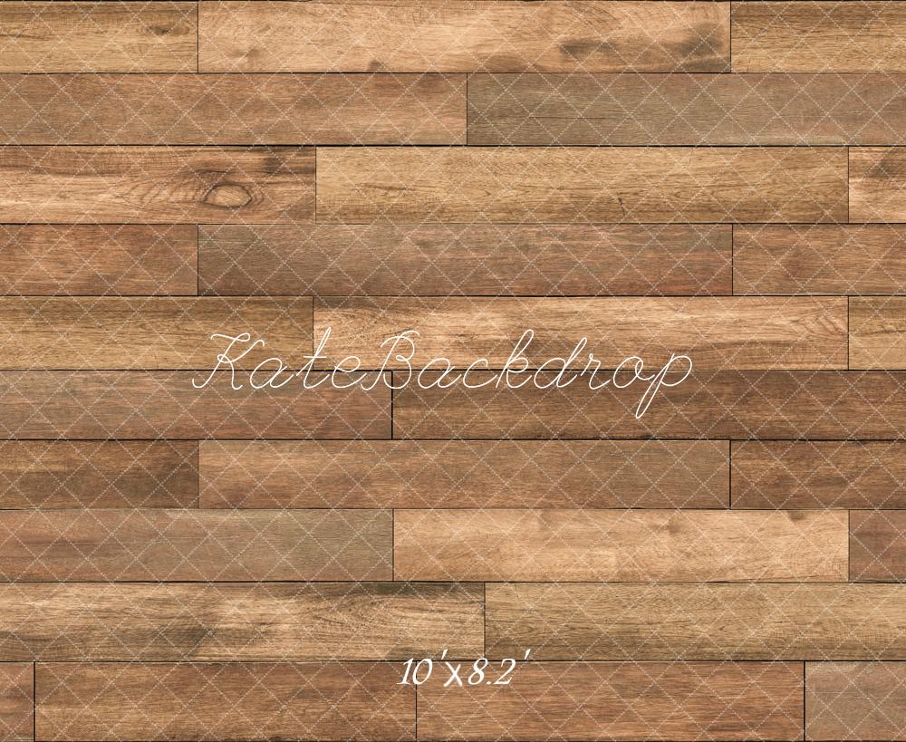 Kate Brun Parquet Sol en bois Toile de fond conçue par Kate Image - Kate Backdrop FR