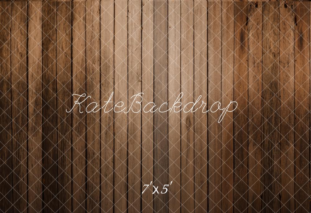 Kate Brun foncé Parquet Sol en bois Toile de fond conçue par Kate Image - Kate Backdrop FR