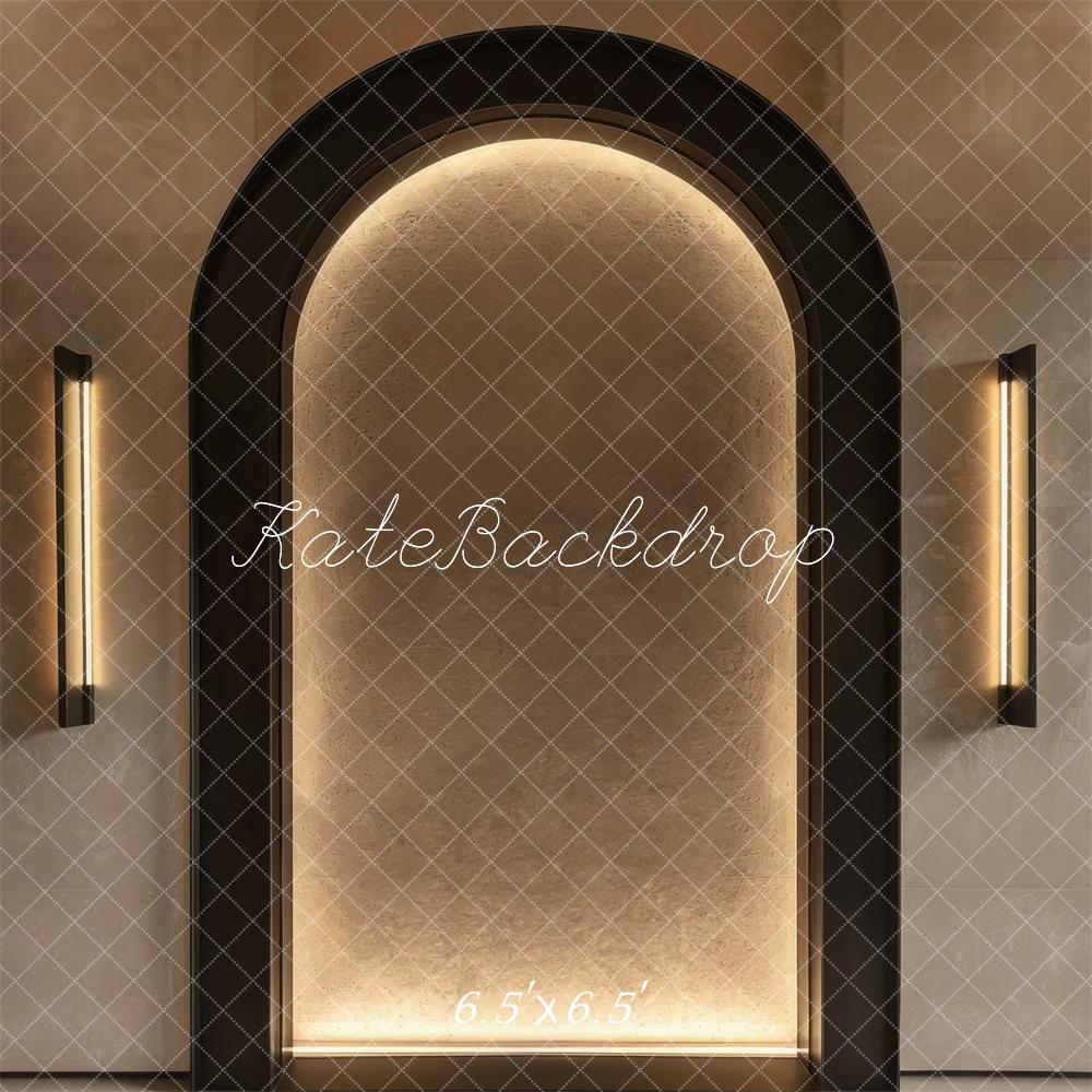 Kate Boudoir Arche Lumière Mur Moderne Toile de fond conçue par Mini MakeBelieve - Kate Backdrop FR