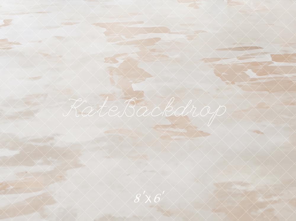 Kate Texture Abstraite Beige Blanc Sol Toile de fond conçue par Emetselch - Kate Backdrop FR