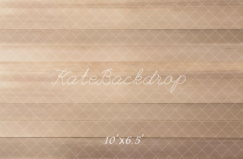 Kate Beige Plancher en Bois Sol Toile de fond conçue par Emetselch - Kate Backdrop FR