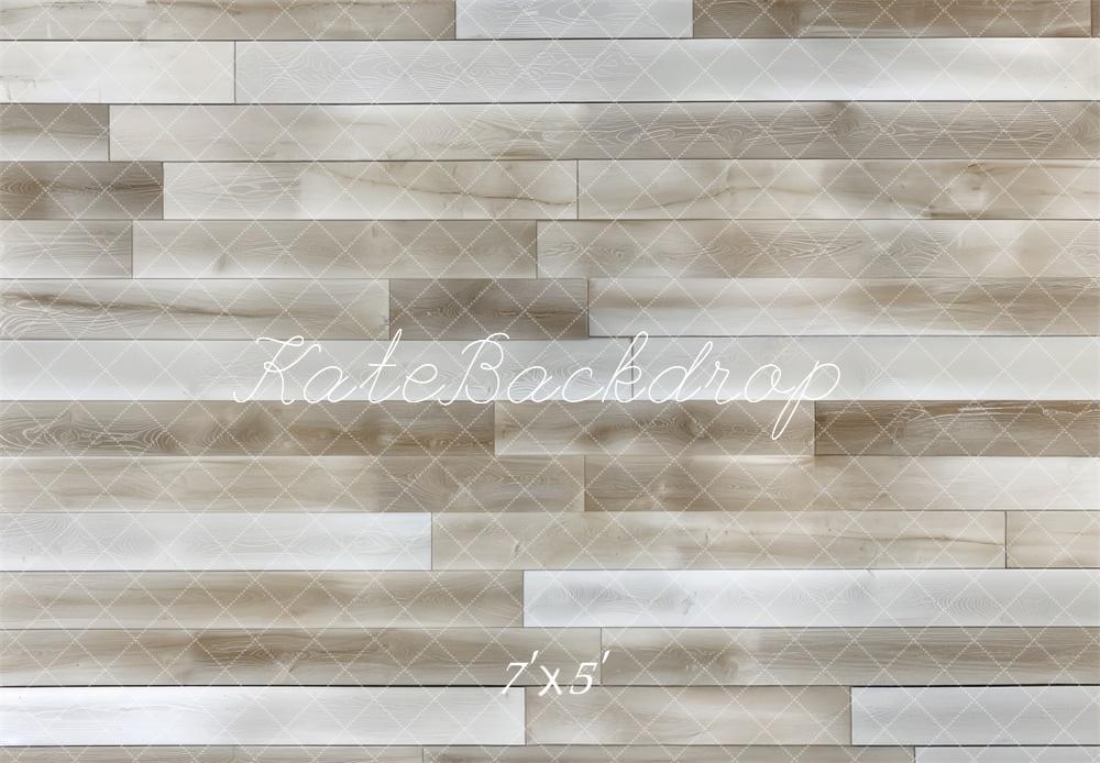 Kate Rétro Vintage Parquet Bois Sol Toile de fond conçue par Mini MakeBelieve