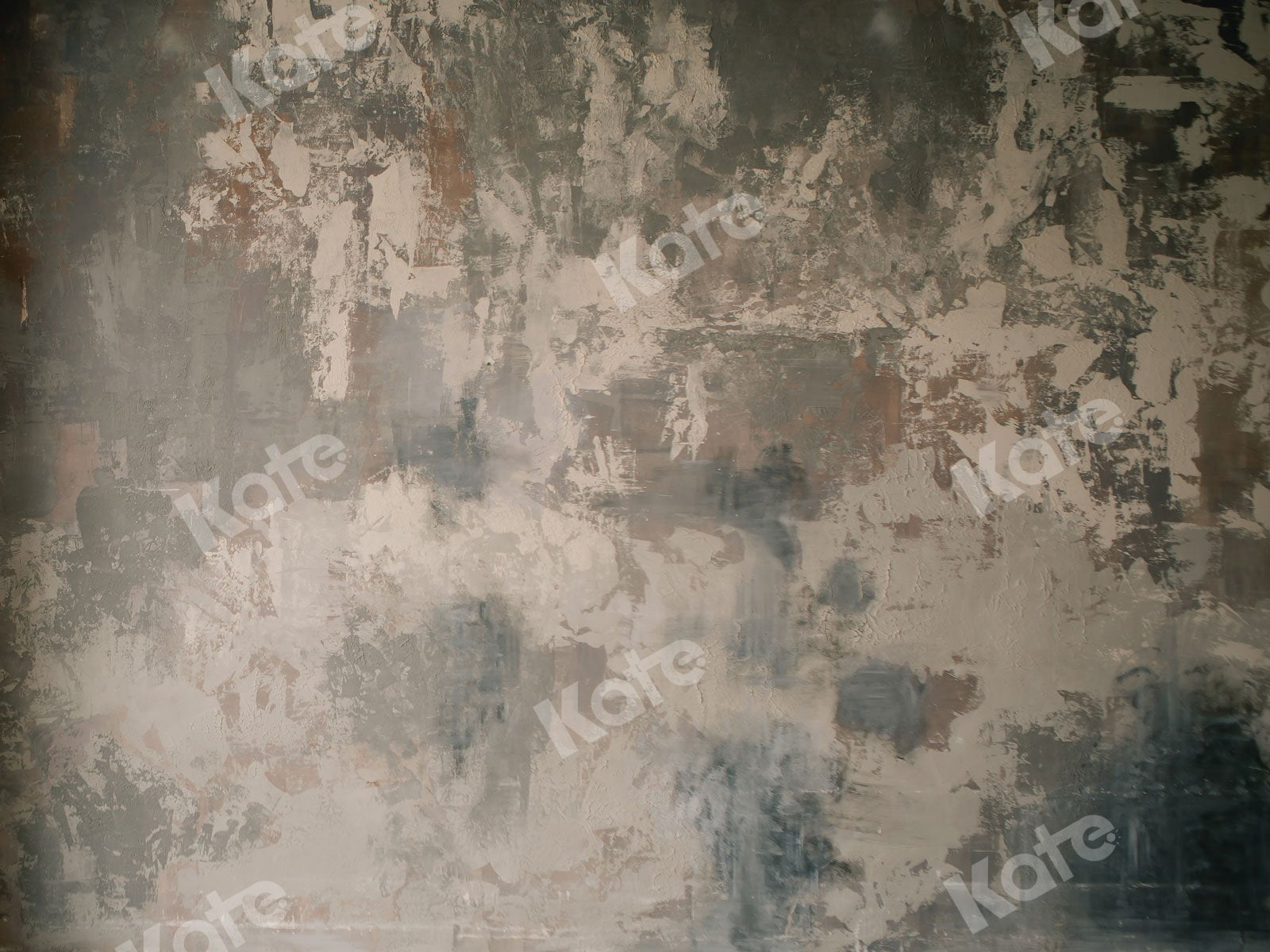 Kate Vieux mur Gris Abstrait Toile de fond pour la photographie - Kate Backdrop FR