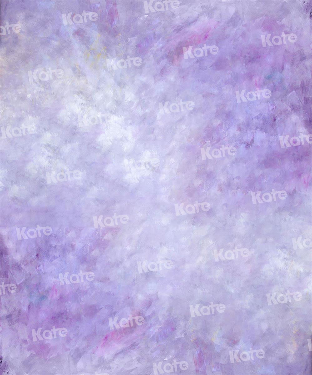 Kate Beaux-arts Violet Texture Abstraite Toile de fond pour la photographie - Kate Backdrop FR