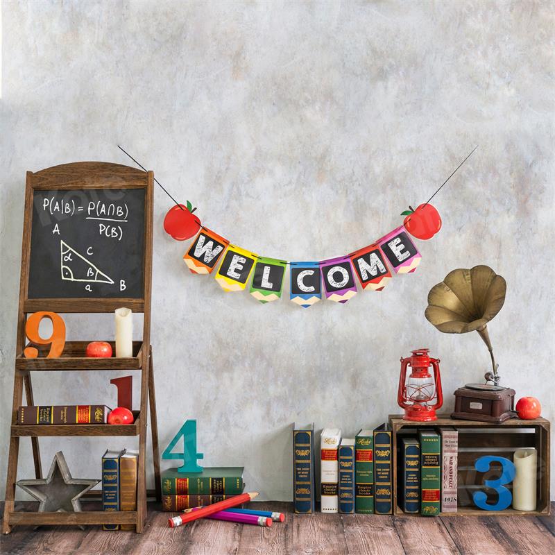 Kate Classe de fond de livre scolaire pour la photographie - Kate Backdrop FR