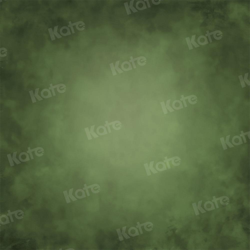 Kate Vert Texture abstraite Portrait Toile de fond pour la photographie - Kate Backdrop FR